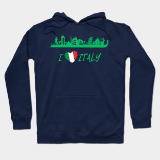 I Love Italy Hoodie